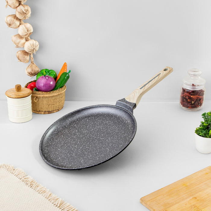 Hard Rock Die Cast Non Stick Triumph Tawa 26cm Dia, Induction Base