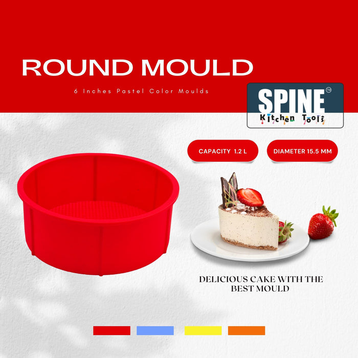 SPINE Silicone Cake Mould Combo