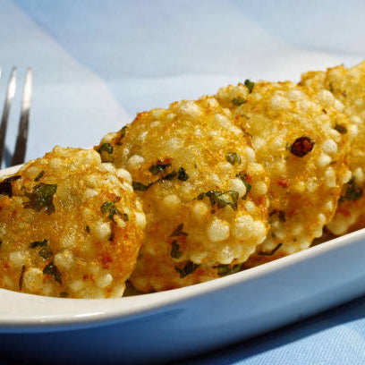 Sabudana Vada at home