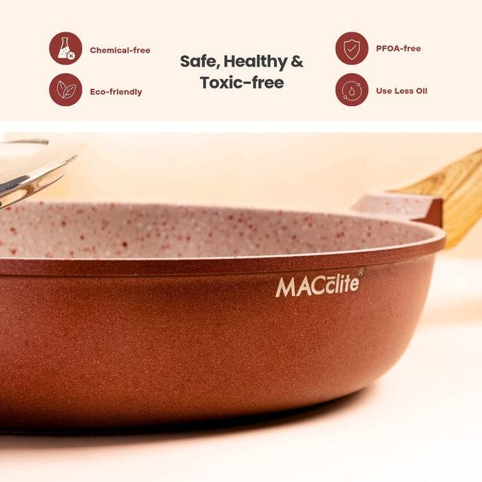 Butter Scotch Die Cast Non Stick Fry Pan 20cm Dia, Induction Base
