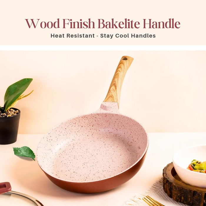 Butter Scotch Die Cast Non Stick Fry Pan 20cm Dia, Induction Base
