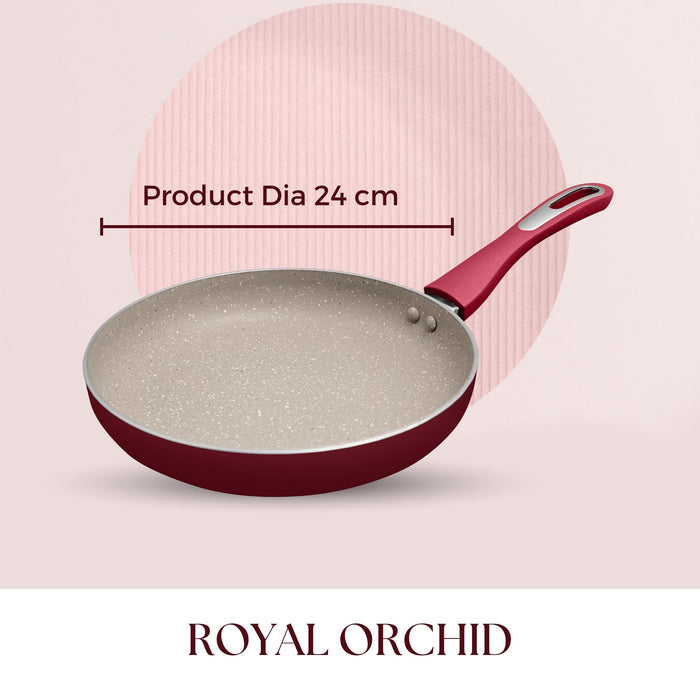 Royal Orchid Non Stick Start Up Kit, Set of 3 Pieces, Induction Base