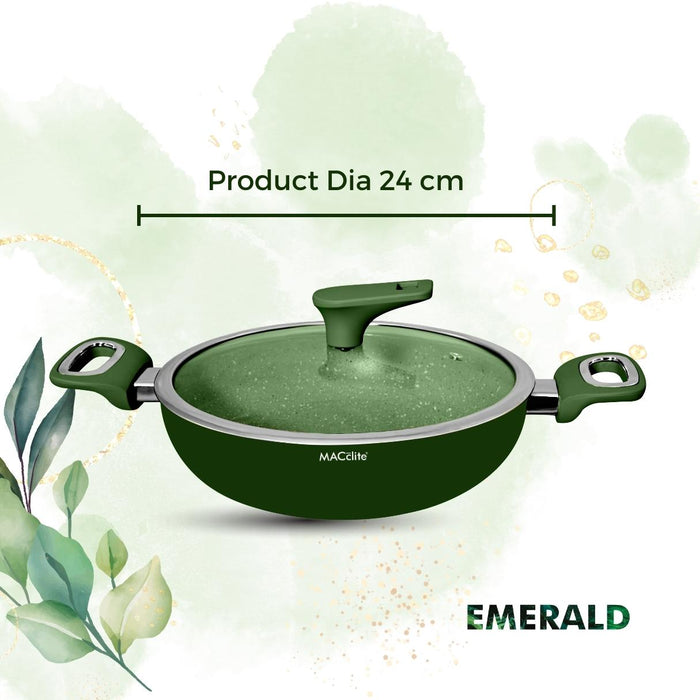 Emerald Non Stick Family Pack, Set of 7 Pieces, Induction Base