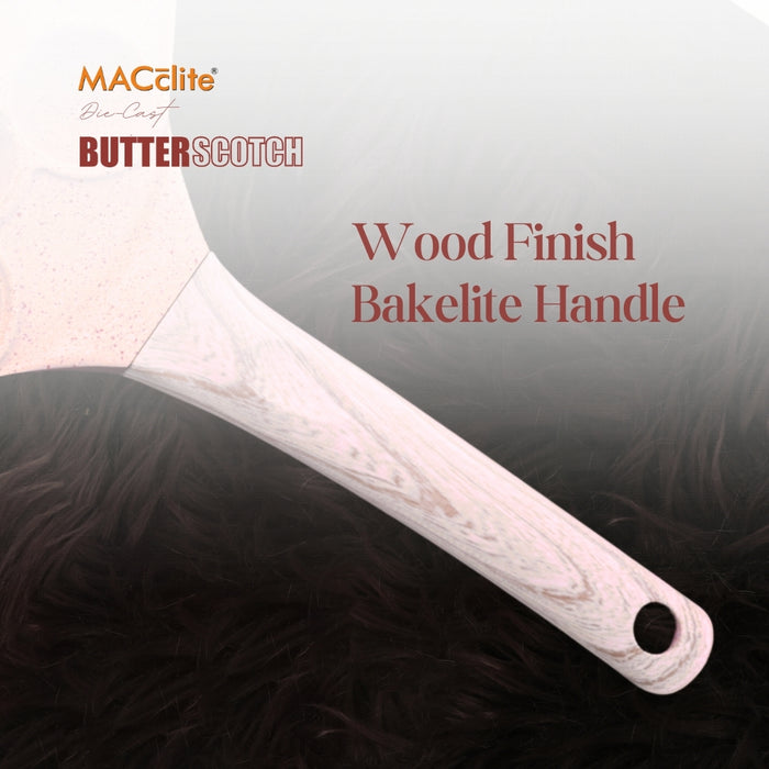 Butter Scotch Die Cast Non-Stick Triumph Tikki/Cake Pan/Mini Uttappam Tawa 7 Cavity, Induction Base