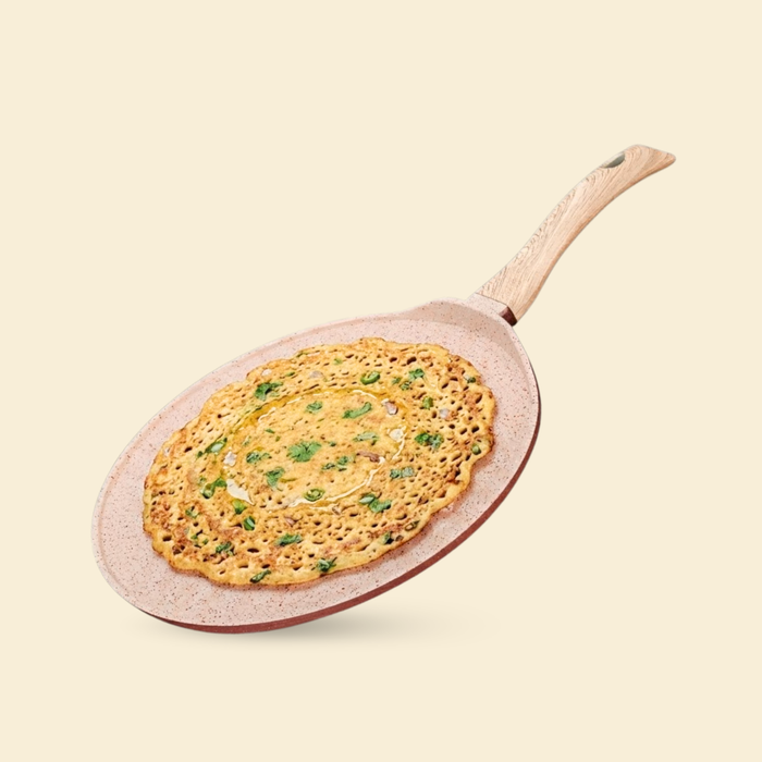 Butter Scotch Die Cast Non Stick Flat Tawa, Induction Base