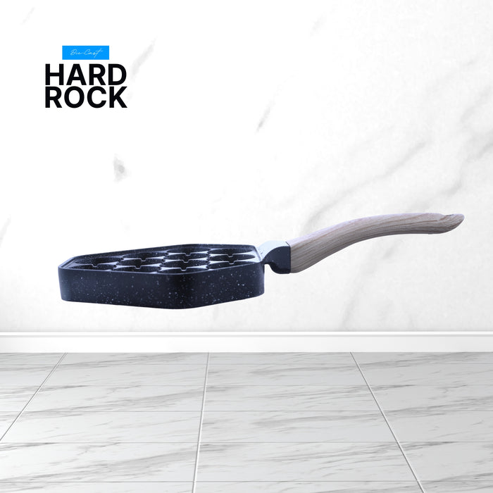 Hard Rock Die Cast Non Stick (Triumph series) Texa Appe / Muffin Pan 12 Cavity,  Induction Base