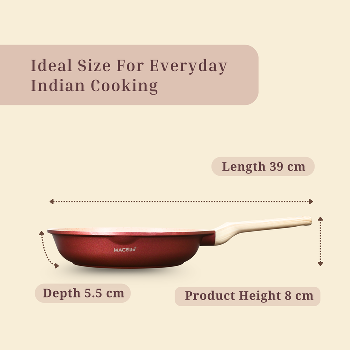 Butter Scotch Die Cast Non Stick Triumph Frying Pan, Induction Base