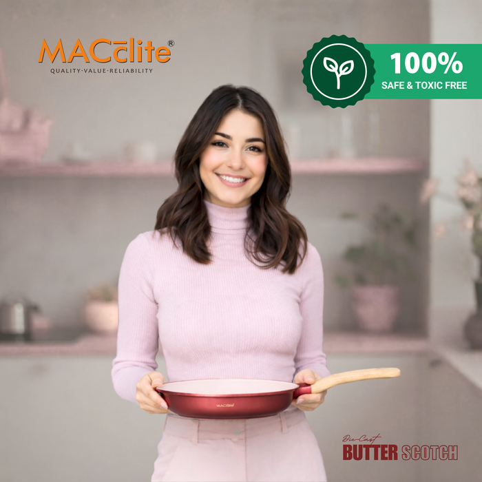 Butter Scotch Die Cast Non Stick Triumph Frying Pan, Induction Base