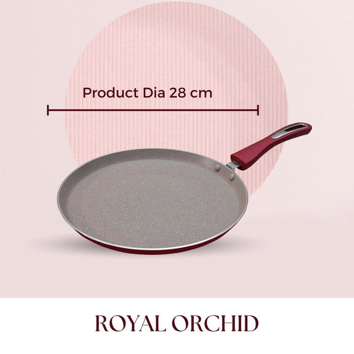 Royal Orchid Non Stick Family Pack, Set of 7 Pieces, Induction Base