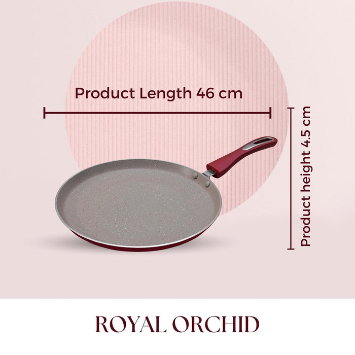 Royal Orchid Non Stick Twin Pack, Set of 2 Pieces, Induction Base