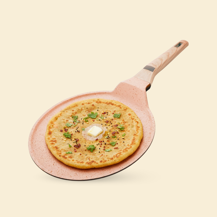 Butter Scotch Die Cast Non Stick Triumph Flat Tawa, Induction Base
