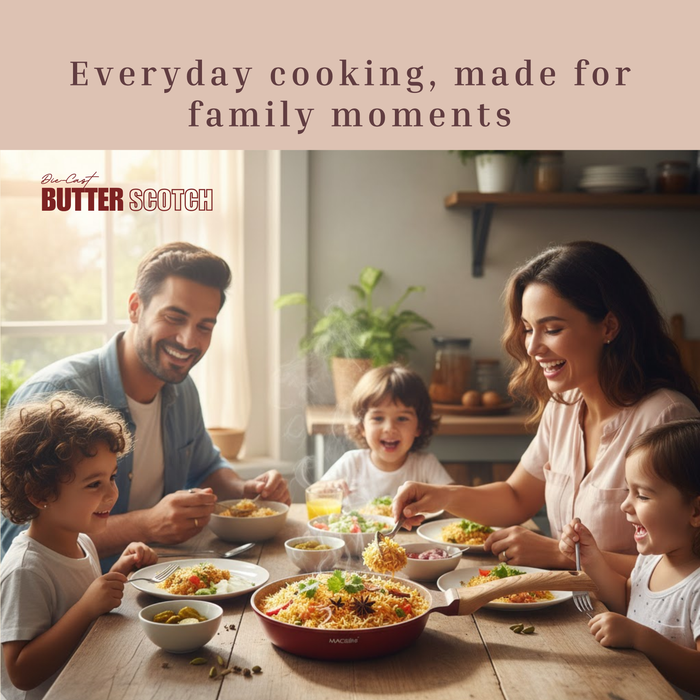 Butter Scotch Die Cast Non Stick Fry Pan, Induction Base
