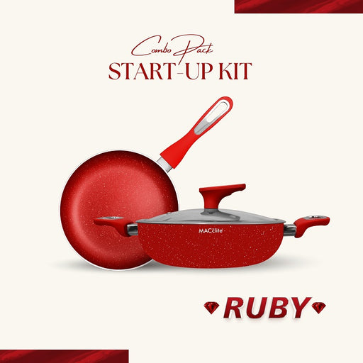 Ruby Plus Cookware Set of 4pc