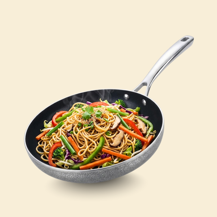 HIPPO Reinforced Ceramic Non Stick Frying Pan 24 cm