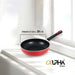 Alpha Non Stick Frying Pan with SS Lid, 20cm Dia, 1.25 Liters, Induction Base - MACclite