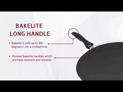 Video of Non Stick Roti Tawa, featuring an aluminum construction and a superior non-stick coating for easy cooking and cleaning
